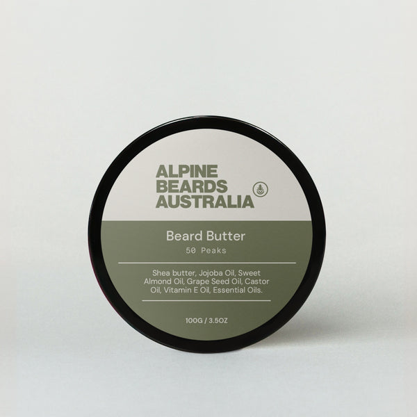 50 Peaks Beard Butter - Alpine Beards Australia