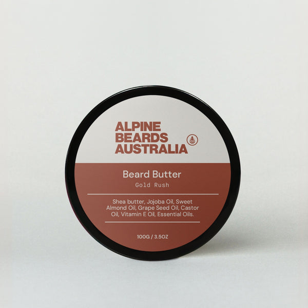 Gold Rush Beard Butter - Alpine Beards Australia