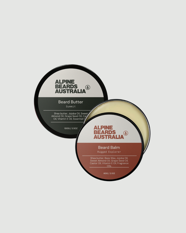 Beard Butter + Beard Balm Bundle - Alpine Beards Australia