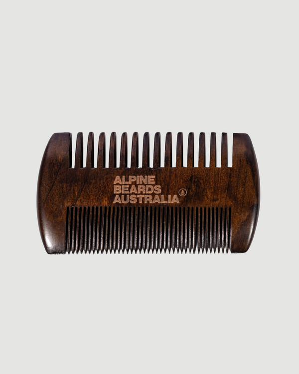 Double Sided Beard Comb - Alpine Beards Australia