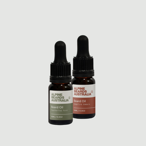 2 x 10ml Beard Oil Bundle - Alpine Beards Australia