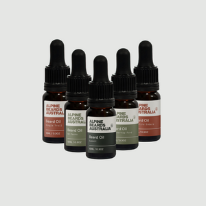 5 x 10ml Beard Oil Bundle - Alpine Beards Australia