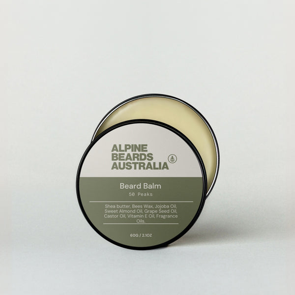 50 Peaks Beard Balm - Alpine Beards Australia