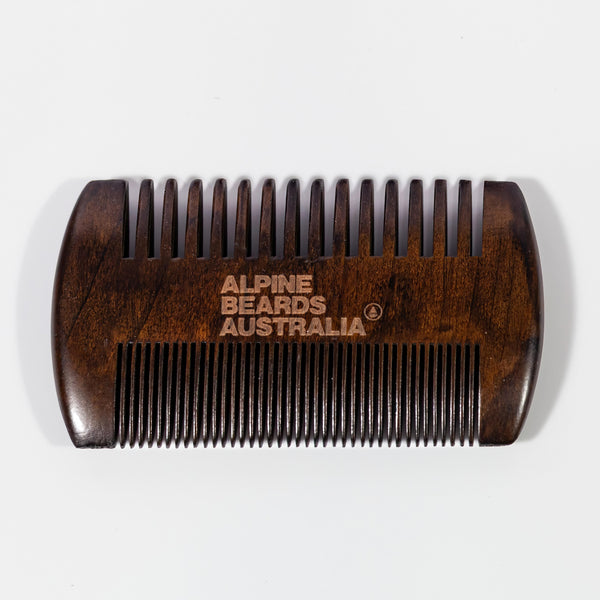 Double Sided Beard Comb - Alpine Beards Australia