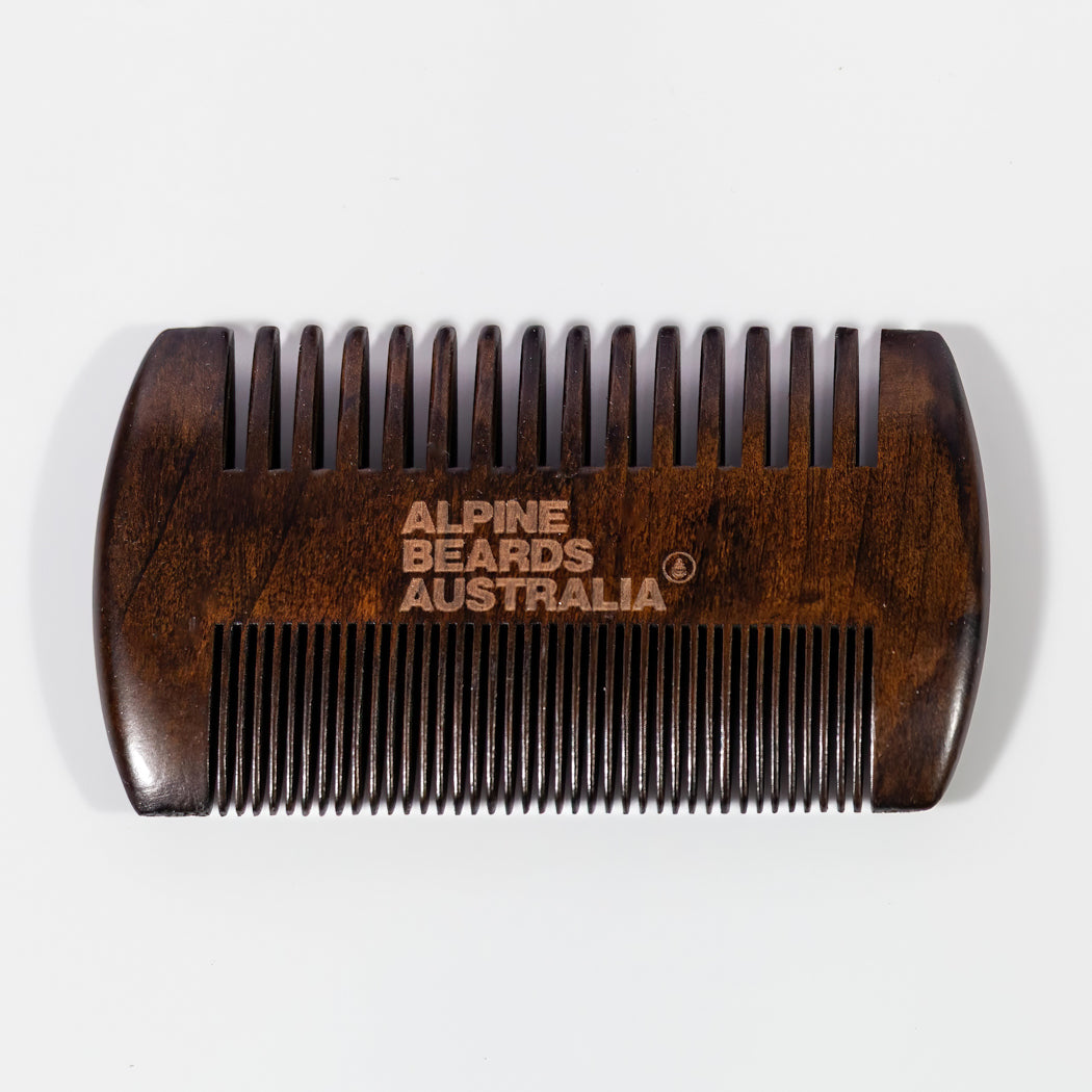 Double Sided Beard Comb – Alpine Beards Australia